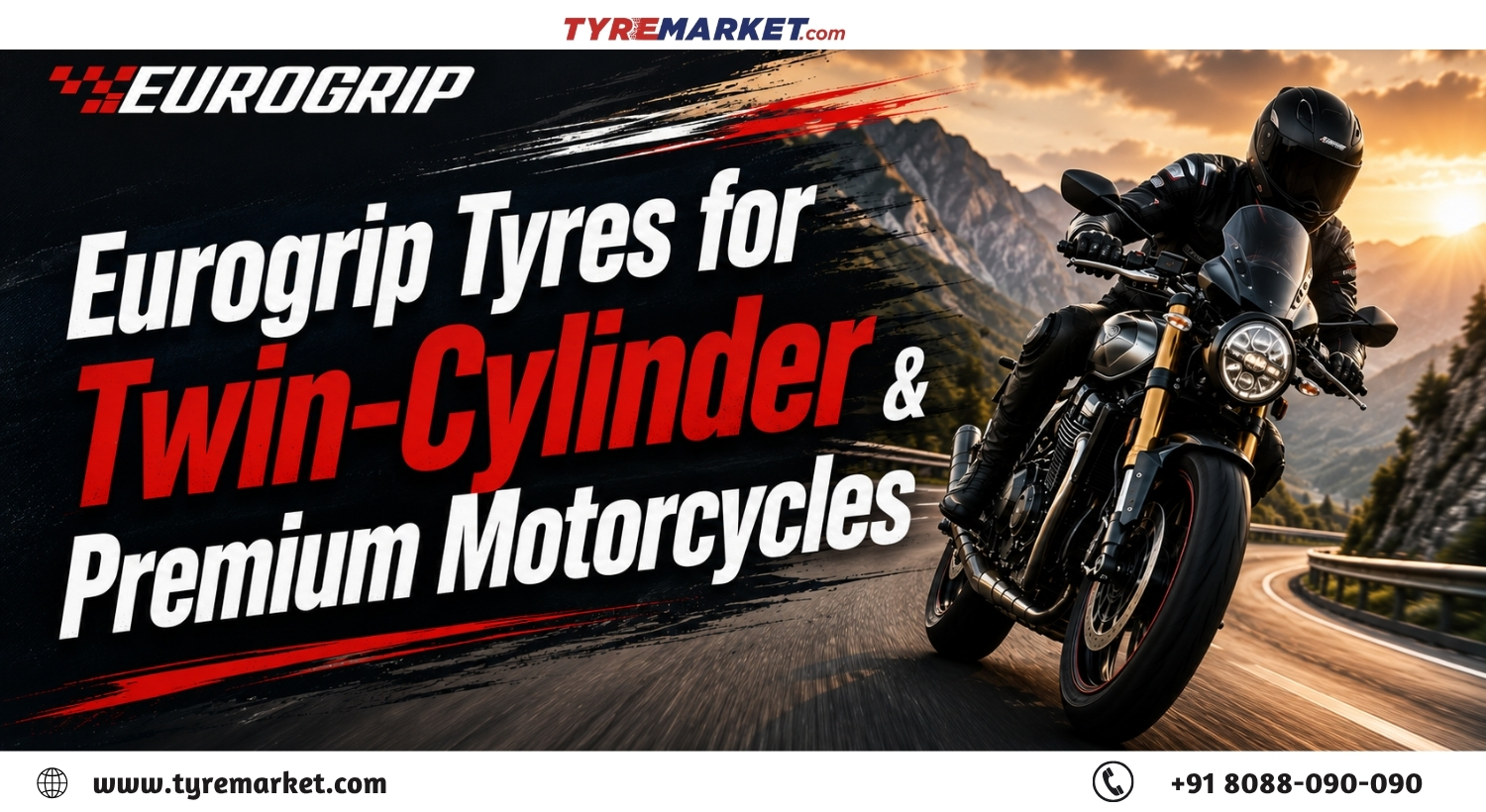 Eurogrip Premium Motorcycle Tyres: Roadhound, Protorq & Trailhound Guide